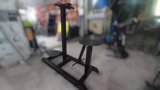 seated twister double twisting machine dumbbells multi gym bench stand