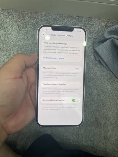 iPhone 12promax 256Gb pta approved