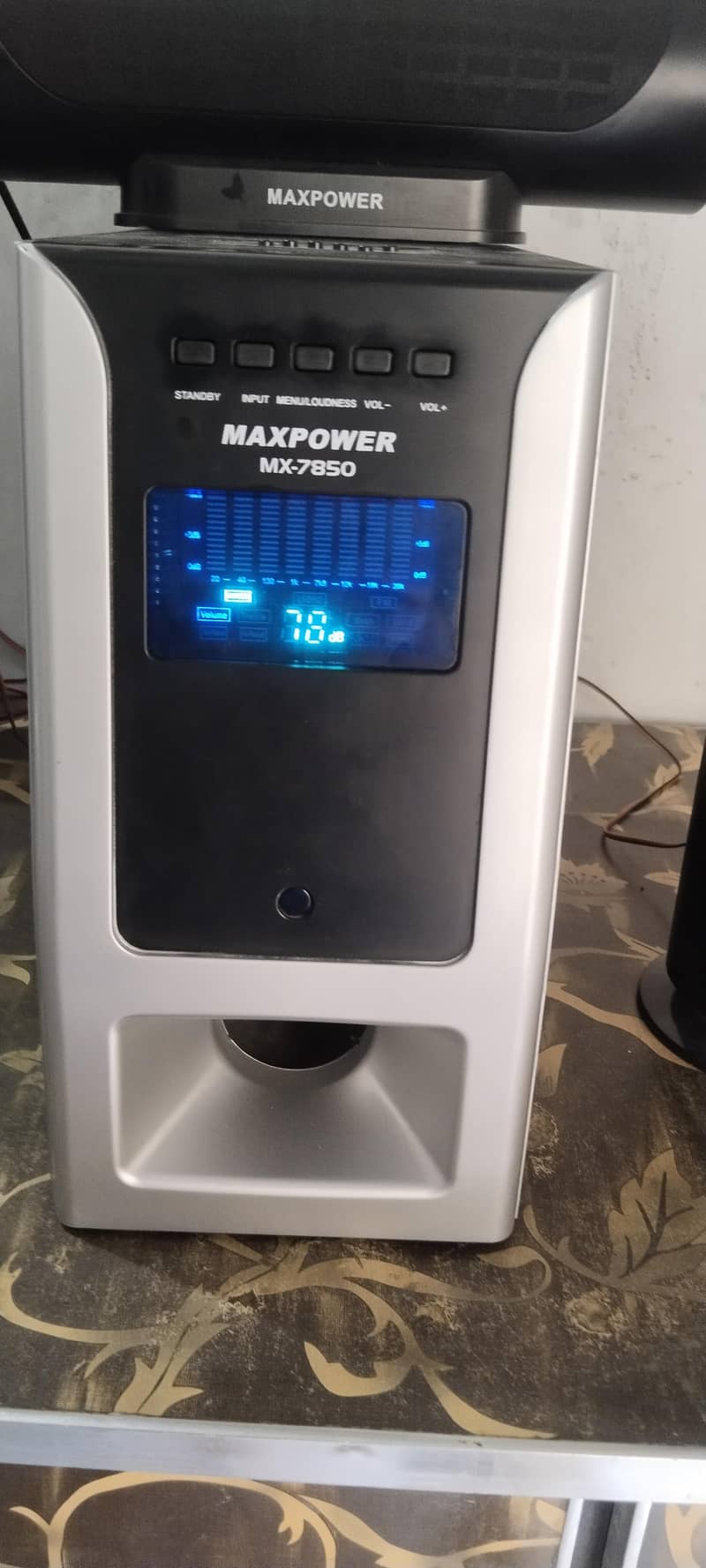 Max power buffer speaker 1