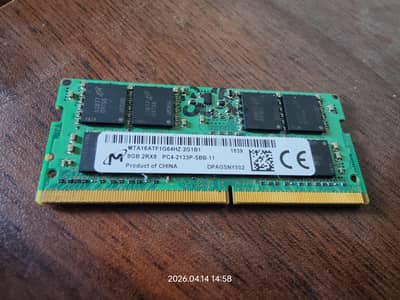 8GB DDR4 Laptop Memory