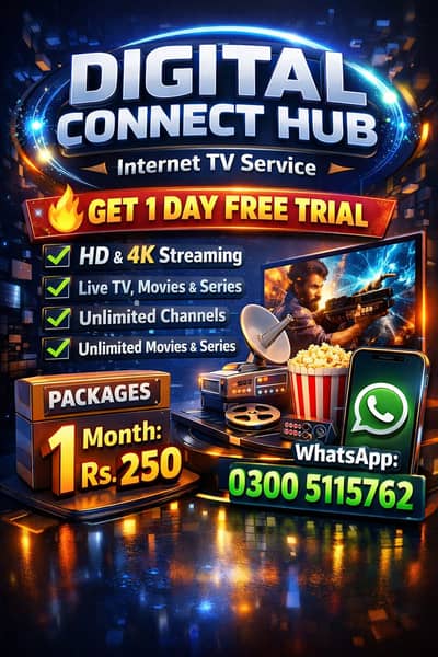  All-in-One TV Package – Movies, Series & Live Channels | Start Free