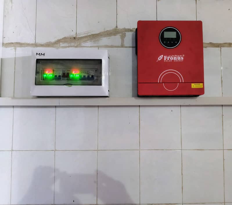 Solar system installation 2