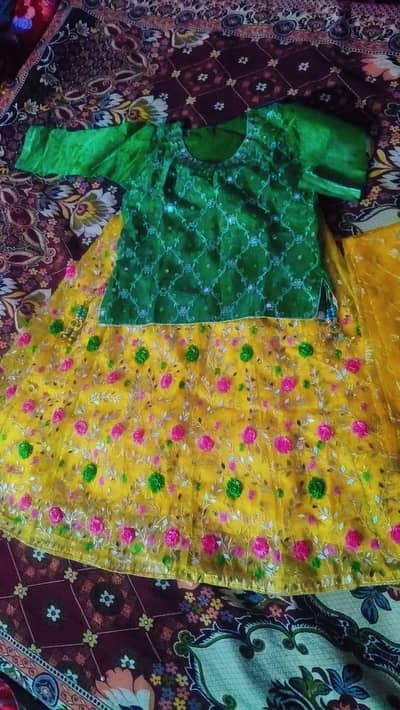 Mehndi dress