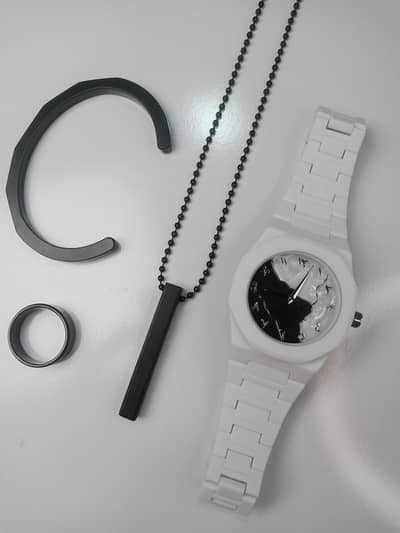 Black & white  Combo Deal | Mens 4in1 Deal