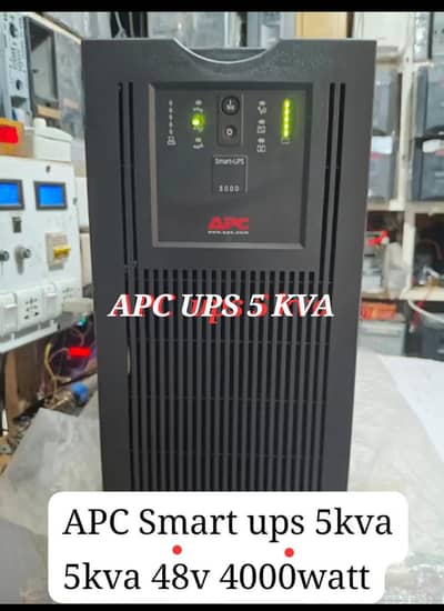 APC UPS OF 5KVA 3KVA 2.2KVA 1.5KVA 1KVA  ALL MODELS AVAILABLE OF APC