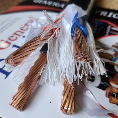 70 mm 4 core copper cables 19/83 size General Pakistan Cables