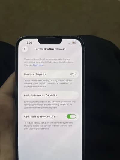 13 pro max non pta sim non active 4 month sim time 128 gb