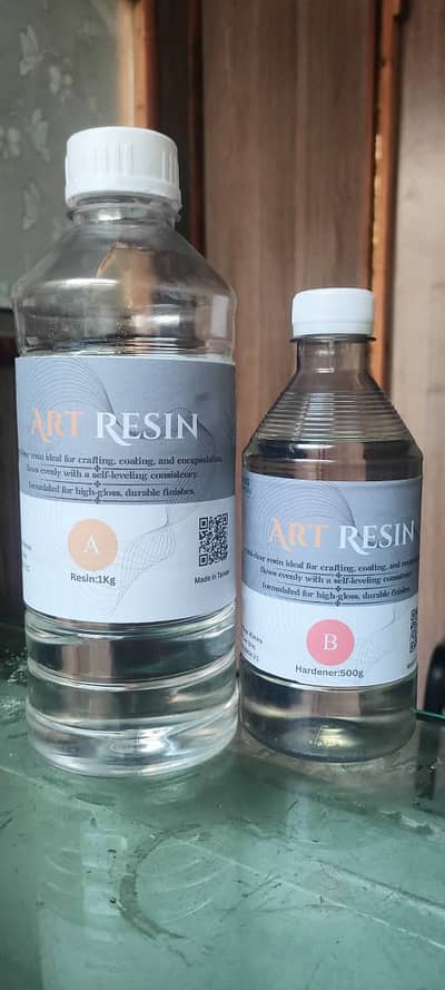 1.5 KG Epoxy Resin for Furniture Coating, Art, Craft & DIY Décor