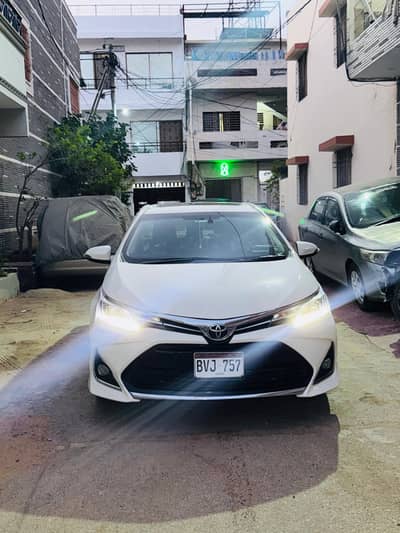 Toyota Corolla Altis Grande X Black interior