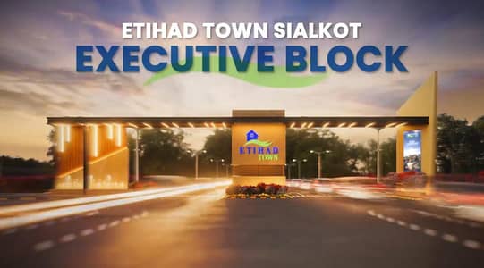 5 Marla Executive Block Plot Luxury Living | 20% Booking Plan