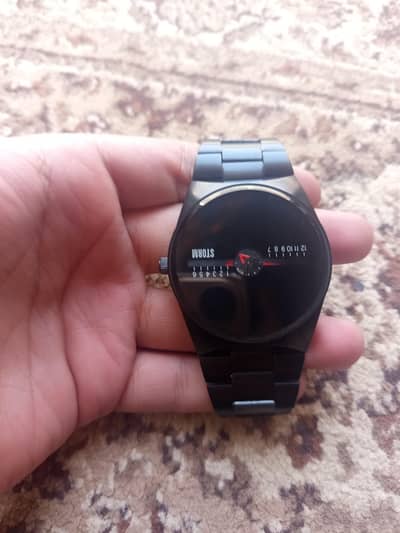 STORM London Metrox Black - Rare Designer Watch (Model 02503)