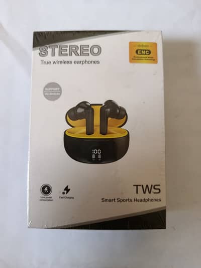 TWS Wireless Earbuds – Stereo Sound | ENC Noise Reduction