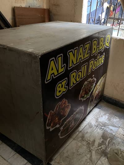 Food cart for BAR B Q SETUP (for sale)