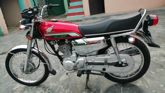 honda 125 cg self start urgent for sale