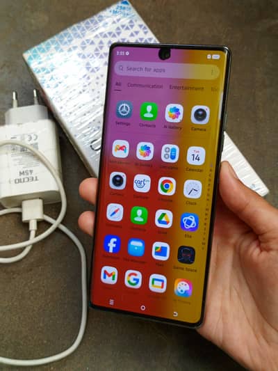 Camon 40 pro with complete accessories