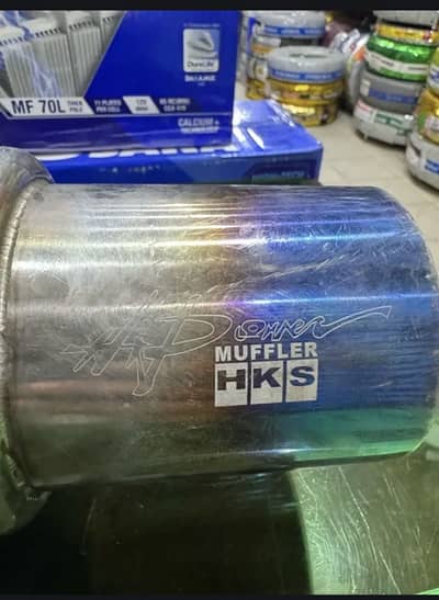 Hks official muffler for Cars