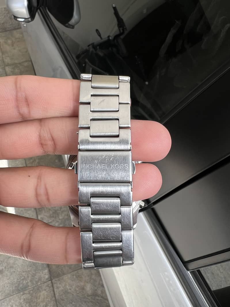 MICHAEL KORS ALEK MK8802 Chrono Stainless Steel Black 2