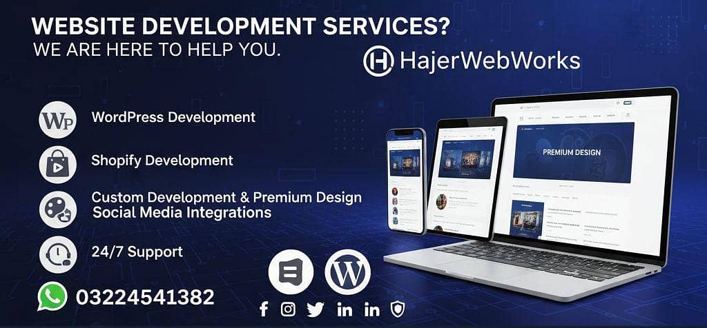 Wordpress Development, Web Design development, Website Design, Shopify 14