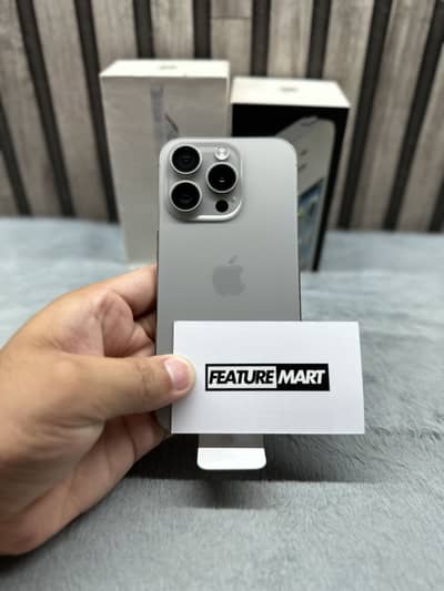 15 Pro | 256GB | PTA Approved | 100% Health | Natural | Apple iPhone