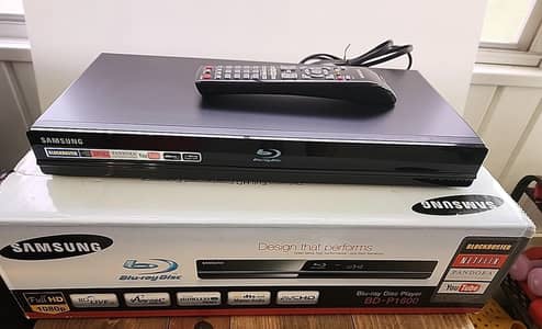 Samsung BD-P1600 1080p Blu-ray Disc Player - Brand New Box Pack