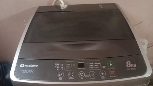 auto washing machine 8kg golden colour 8/10 condition