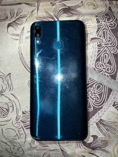 Huawei style blue smartphone | Dual Camera | Smooth Performance