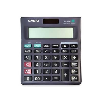 Casio MJ 120T calculator