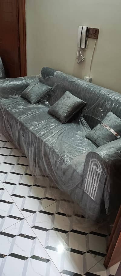 Brand New 5-Seater Sofa Set – Turkish Fabric