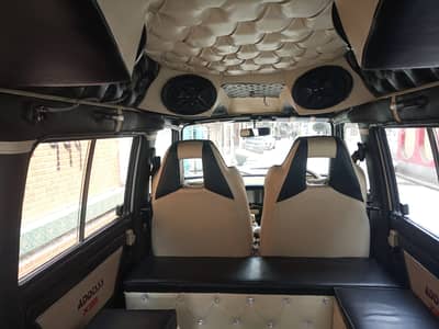 Suzuki Bolan school shift pick n drop bench seats