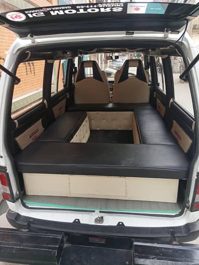 Suzuki Bolan school shift pick n drop bench seats