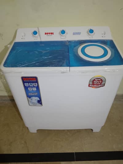 Royal Washing machine plus dryer for sale New condition just One time