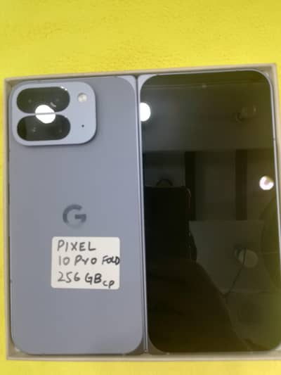 Google pixel 10 pro Fold 256 gb complete box vip pta