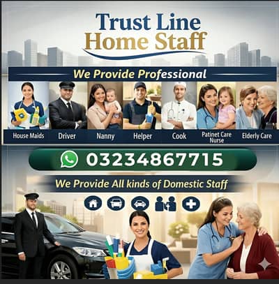 Maids / House Maids / cook / House chef / Baby Sitter maid available