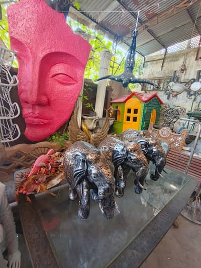 imported statues justice lady elephants figure sculptures