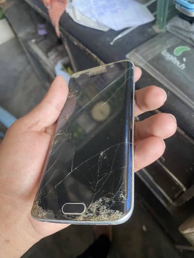 S6 Edge display damage