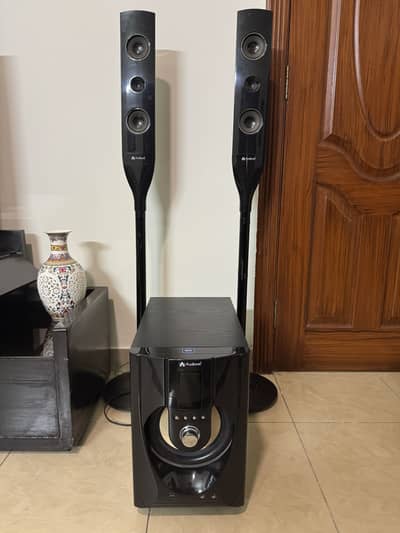 Audionic 2.1 Speaker System – Powerful Sound with Subwoofer