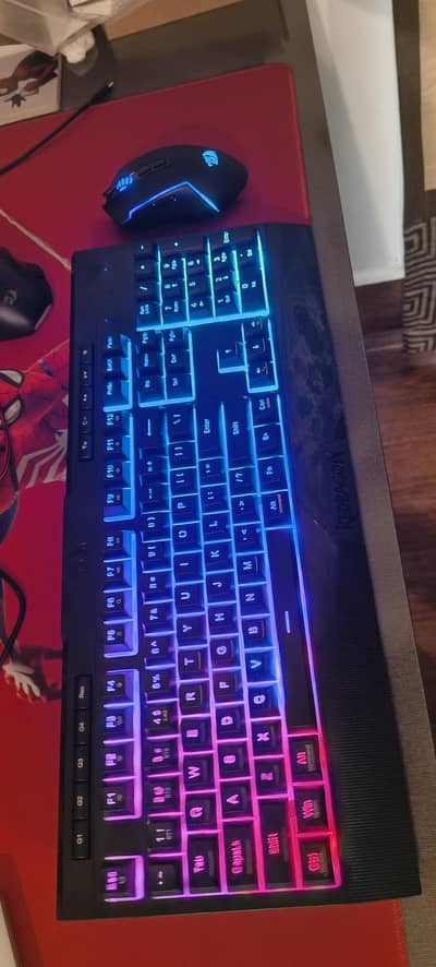 Redragon RGB Keyboard & Mouse Wireless Gaming Set