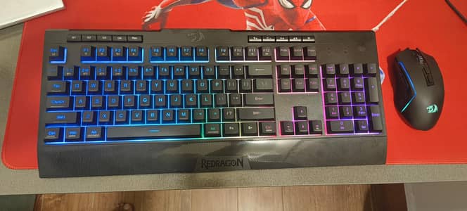 Redragon RGB Keyboard & Mouse Wireless Gaming Set