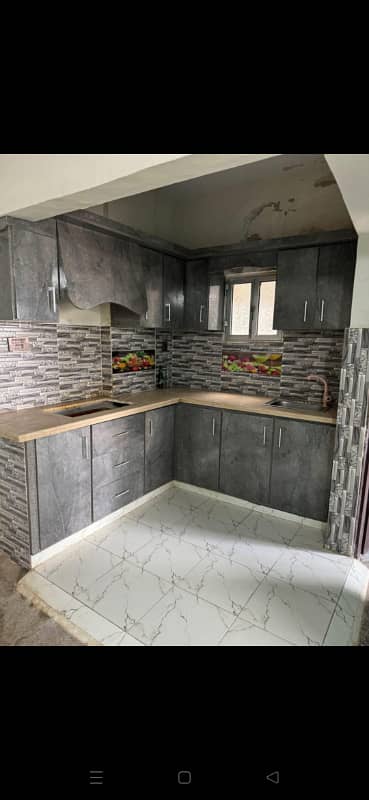 Flat 2 Beds Lounge West Open 3rd Floor In Kishwer Height Block 6 Gulistan e Jauhar