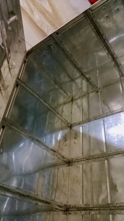 “6 Feet Iron Peti – Strong , Heavy Duty, Good Condition”