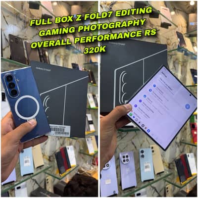 Samsung Galaxy Z Fold 7 (Full Box) | Premium Foldable Flagship