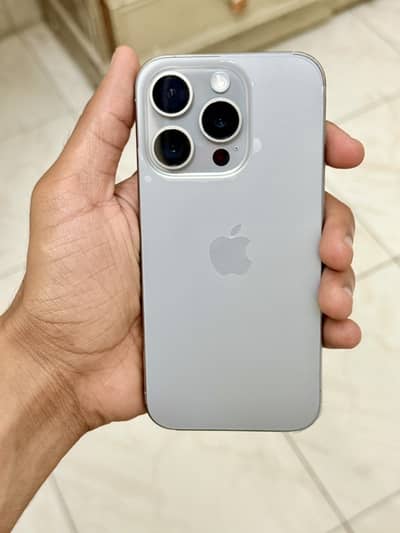 15 pro jv 128 gb 97% health natural titanium