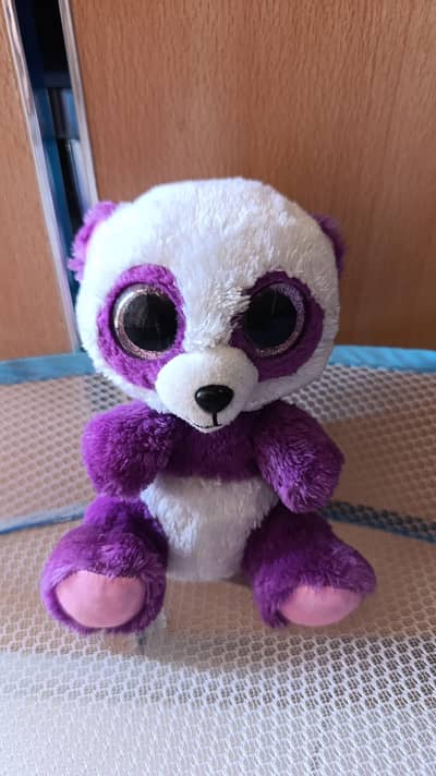 100% Original Beanie Boos Panda Plushie