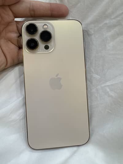 Iphone 13 pro max 256 gb 95 helth duwal sim pta approved