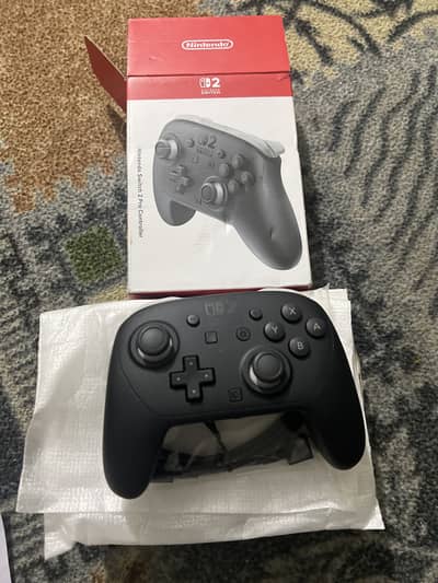 New nintendo switch 2 pro controller box pack