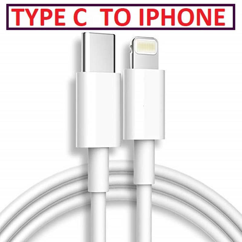 Type C to Lightning Cable 0