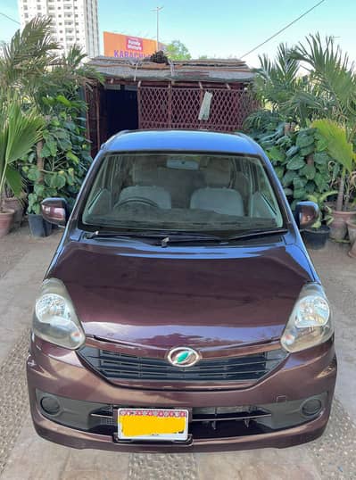 Daihatsu Mira L model 2014 registration 2018 Red wine
