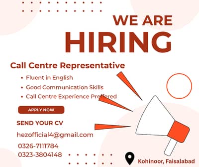 Call Centre Agents/Representatives