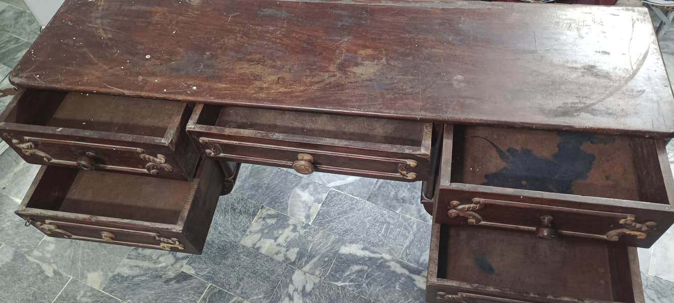 console table with five draws 8