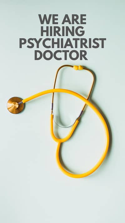 Urgent Requirement: Consultant Psychiatrist
